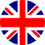 Kreis mit britischen Flaggenfarben