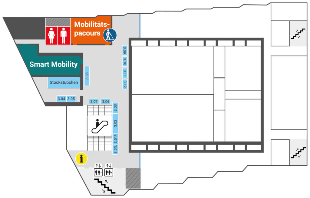 Hall plan level 3