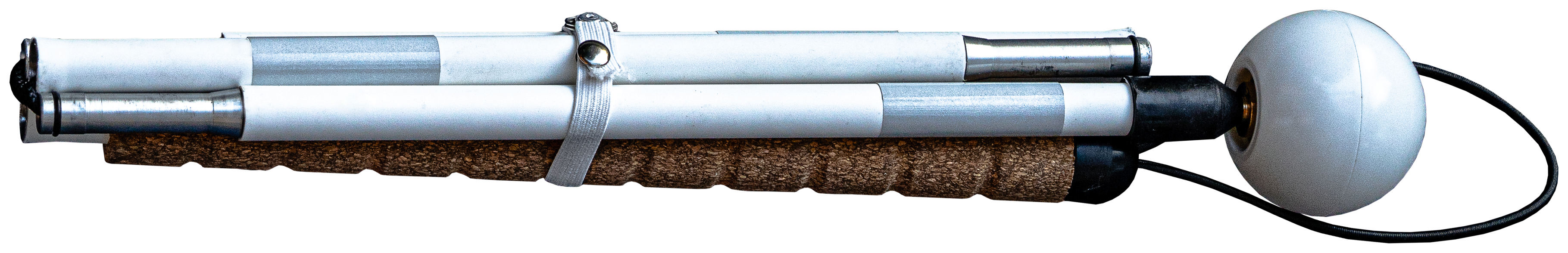 Dürener long cane for the blind, folding cane.