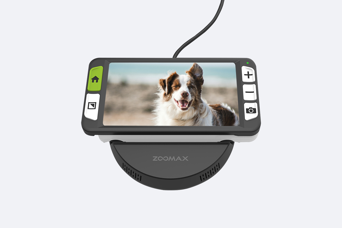Luna 6 Hassle-Free Wireless Charging for Low Vision Convenience