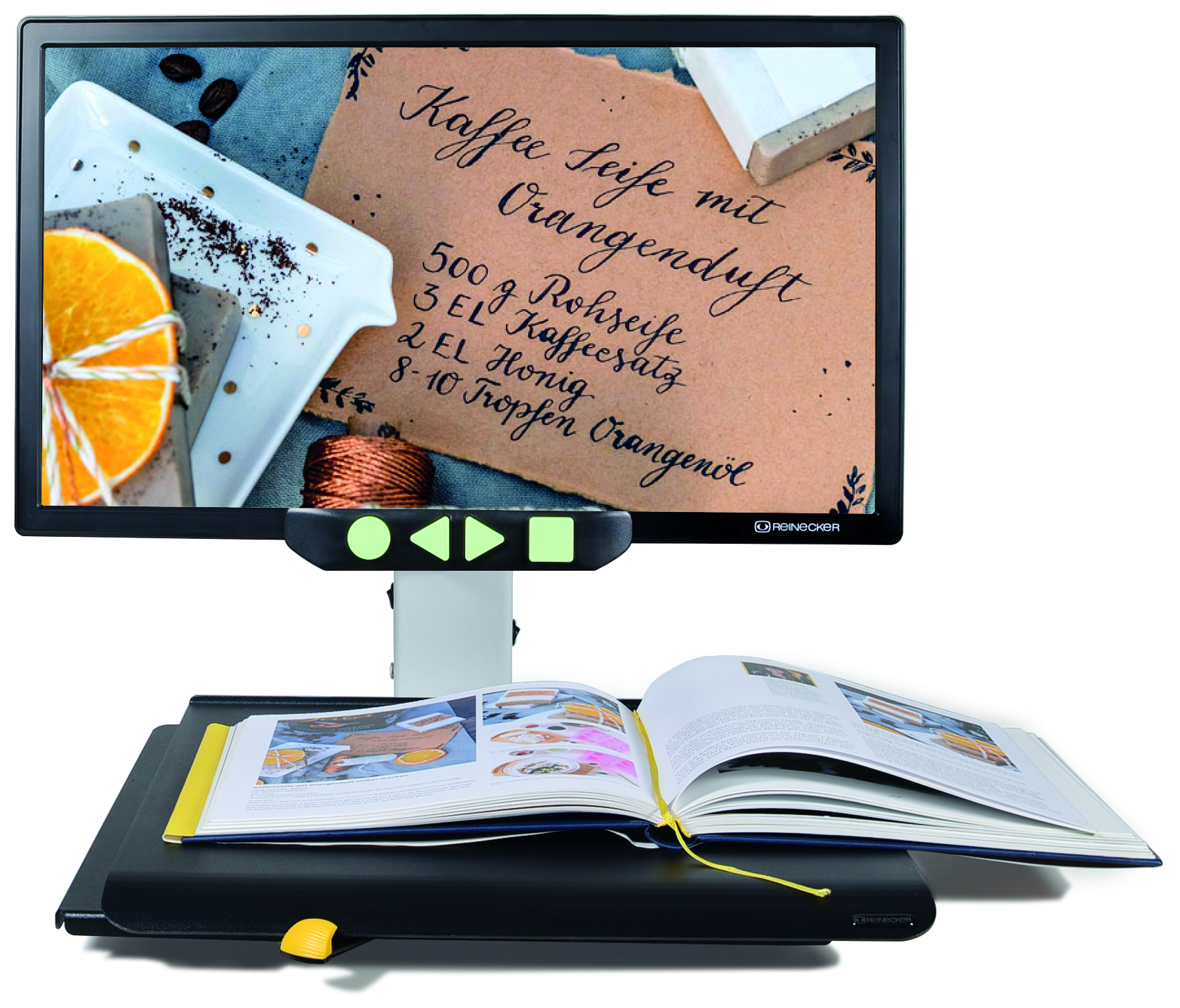 Fixed-location screen reader